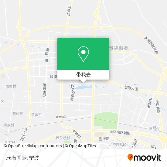 欣海国际地图