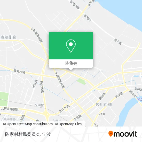 陈家村村民委员会地图