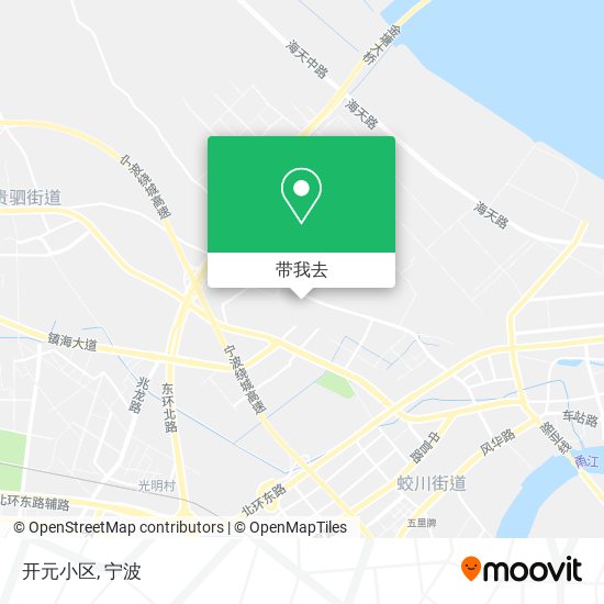 开元小区地图