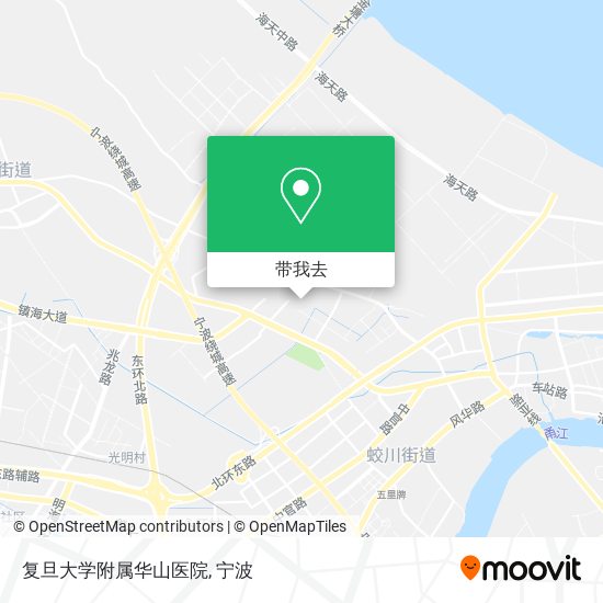 复旦大学附属华山医院地图