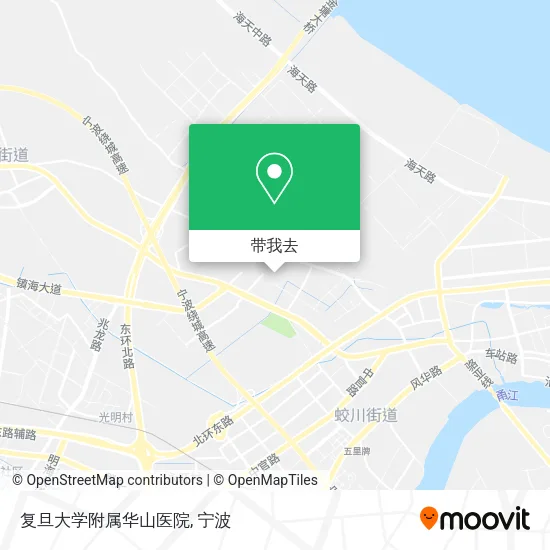 复旦大学附属华山医院地图
