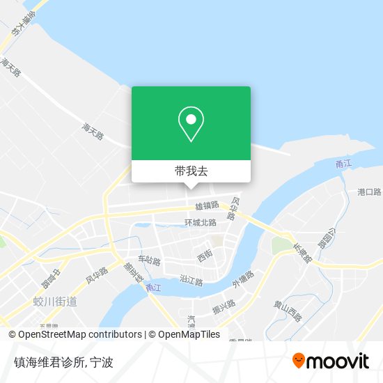 镇海维君诊所地图