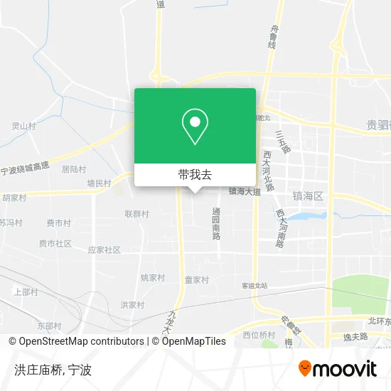 洪庄庙桥地图