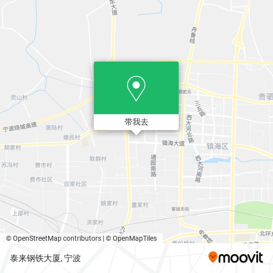 泰来钢铁大厦地图