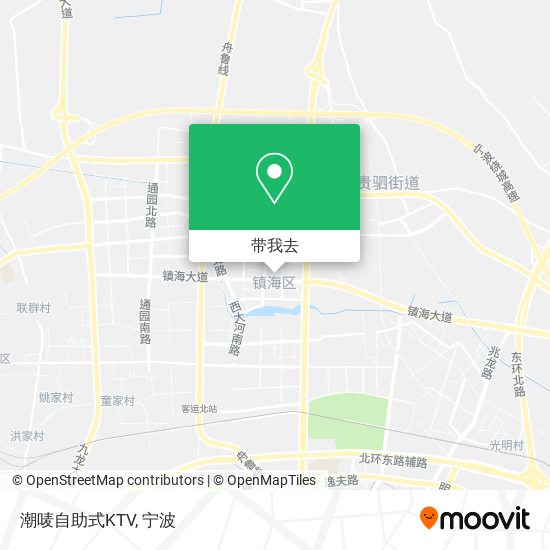 潮唛自助式KTV地图