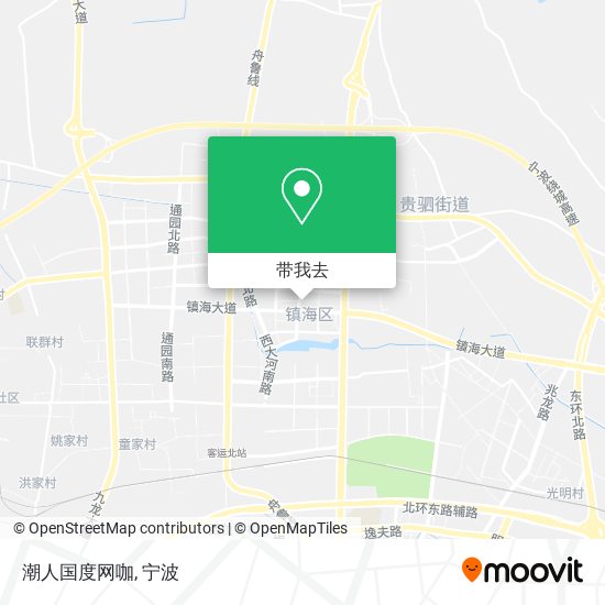 潮人国度网咖地图