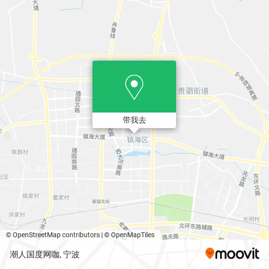 潮人国度网咖地图
