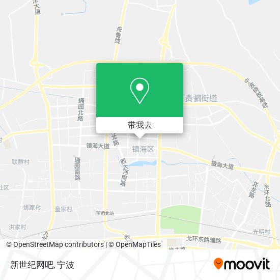 新世纪网吧地图