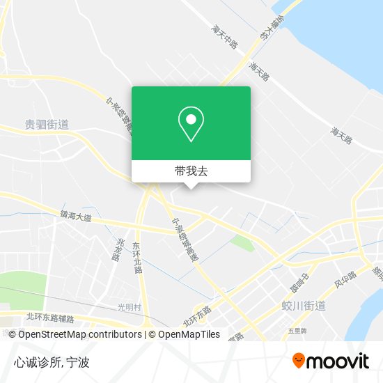 心诚诊所地图