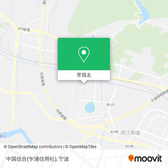 中国信合(乍浦信用社)地图