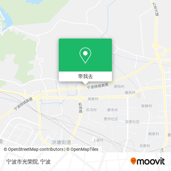 宁波市光荣院地图