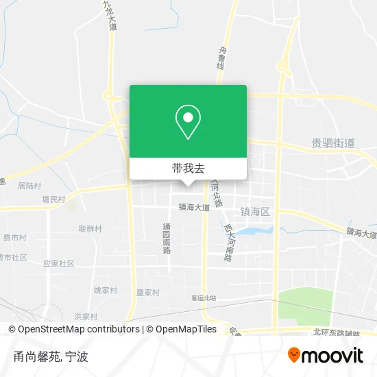 甬尚馨苑地图