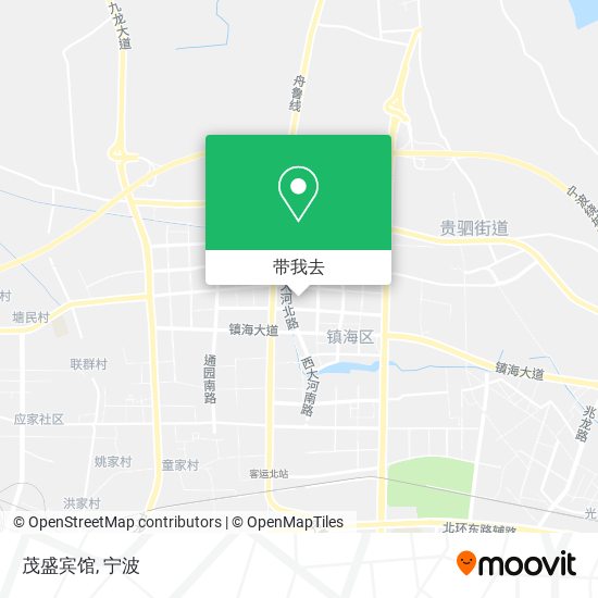 茂盛宾馆地图