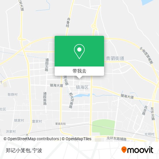 郑记小笼包地图