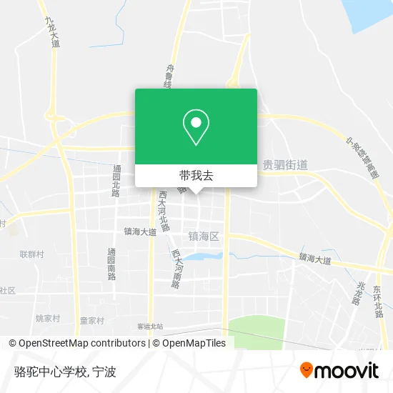 骆驼中心学校地图