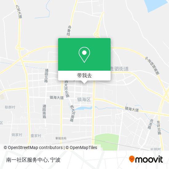 南一社区服务中心地图