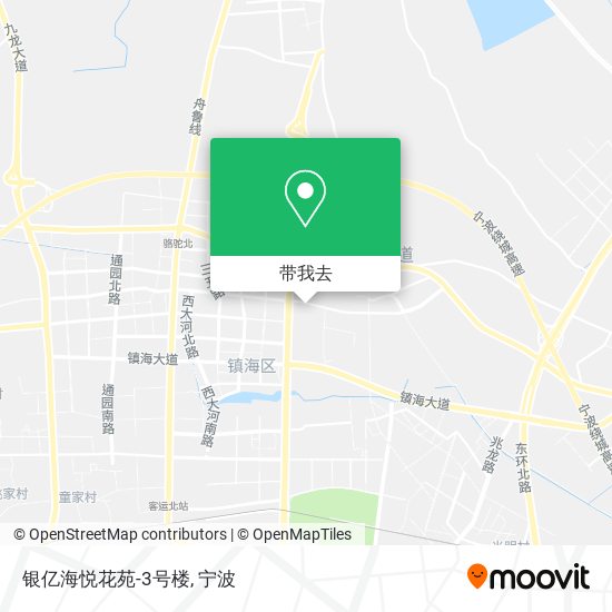 银亿海悦花苑-3号楼地图