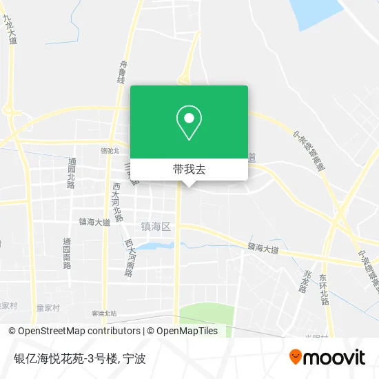 银亿海悦花苑-3号楼地图
