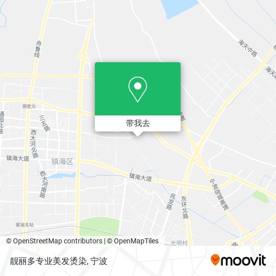 靓丽多专业美发烫染地图