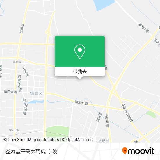 益寿堂平民大药房地图