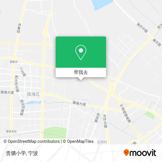 贵驷小学地图