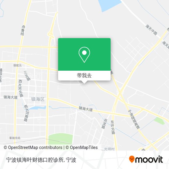 宁波镇海叶财德口腔诊所地图