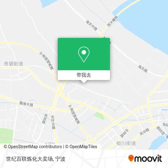 世纪百联炼化大卖场地图