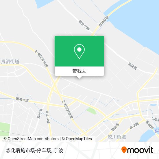 炼化后施市场-停车场地图