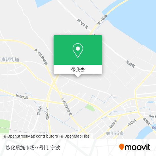 炼化后施市场-7号门地图