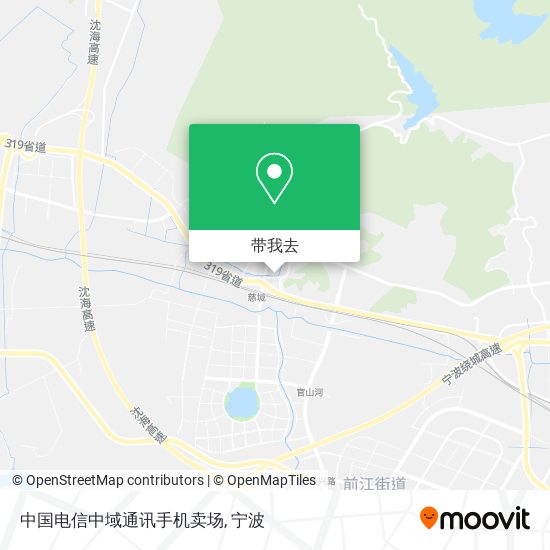 中国电信中域通讯手机卖场地图