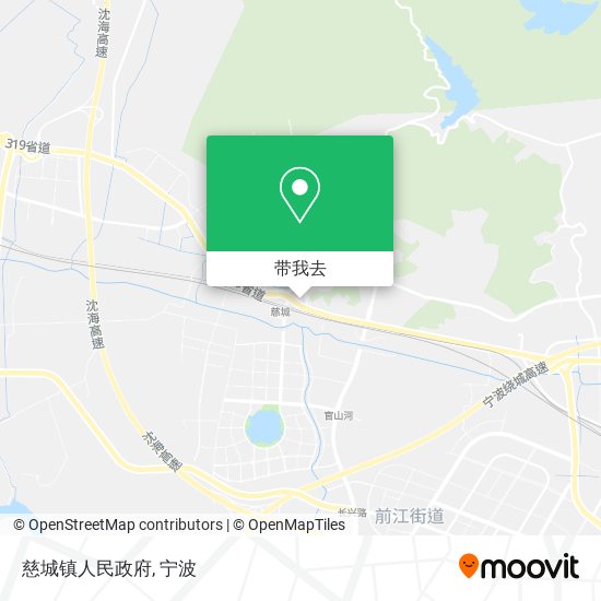 慈城镇人民政府地图