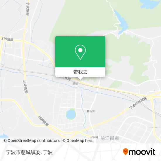 宁波市慈城镇委地图