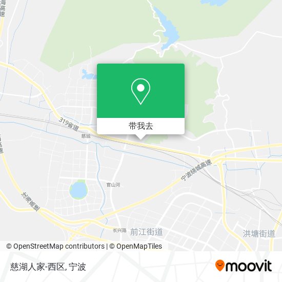 慈湖人家-西区地图