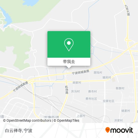 白云禅寺地图