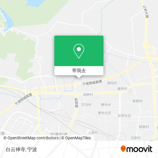 白云禅寺地图