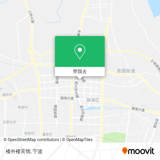 楼外楼宾馆地图