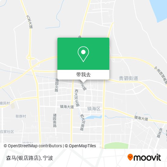 森马(银店路店)地图
