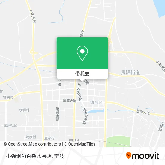 小强烟酒百杂水果店地图