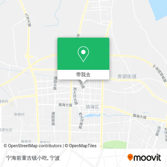 宁海前童古镇小吃地图