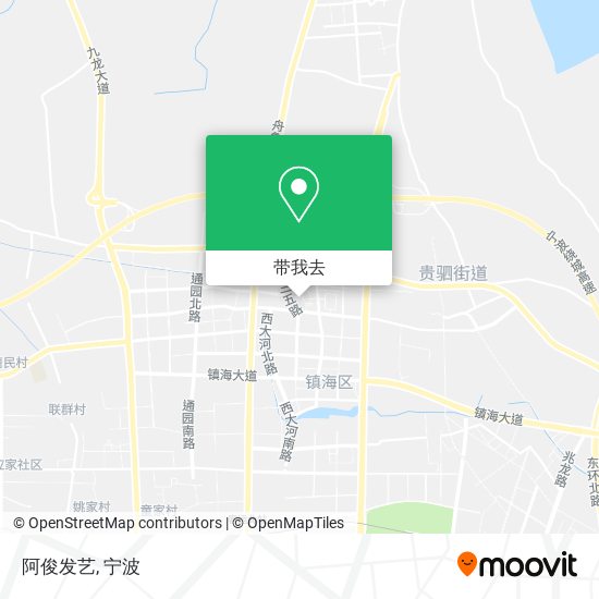 阿俊发艺地图