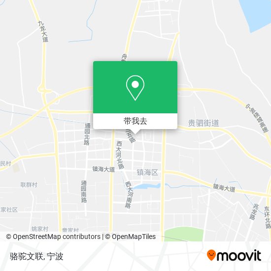 骆驼文联地图