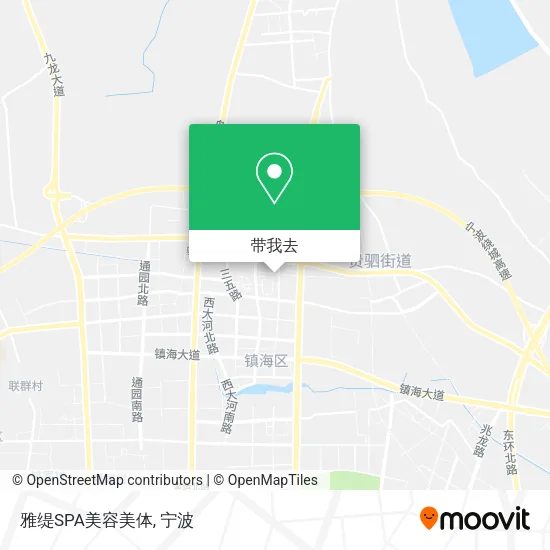 雅缇SPA美容美体地图