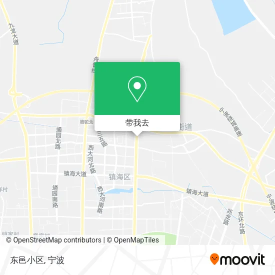 东邑小区地图
