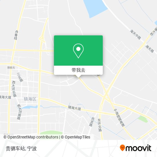 贵驷车站地图