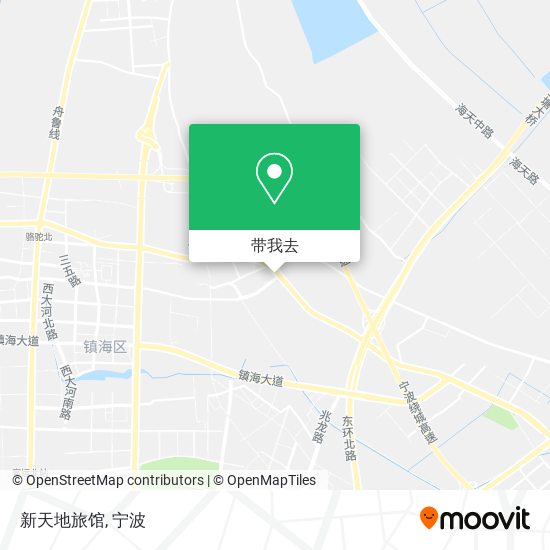 新天地旅馆地图