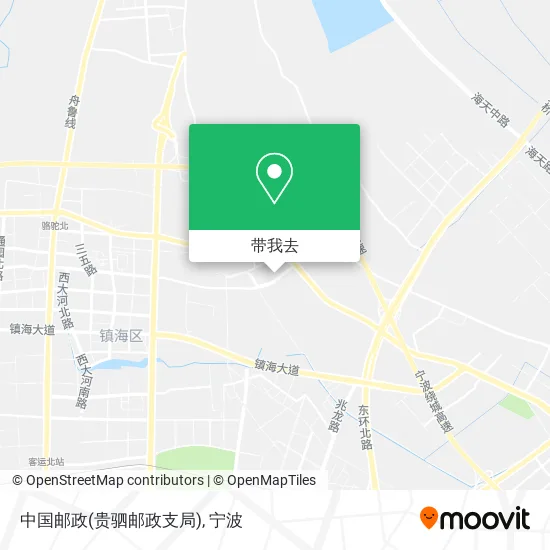 中国邮政(贵驷邮政支局)地图