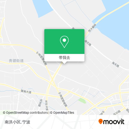 南洪小区地图