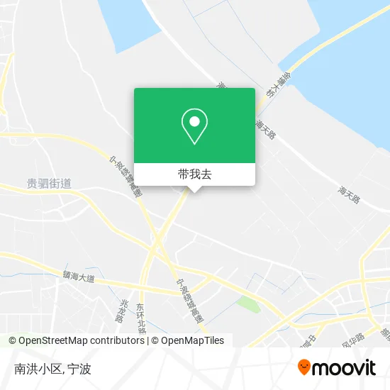 南洪小区地图