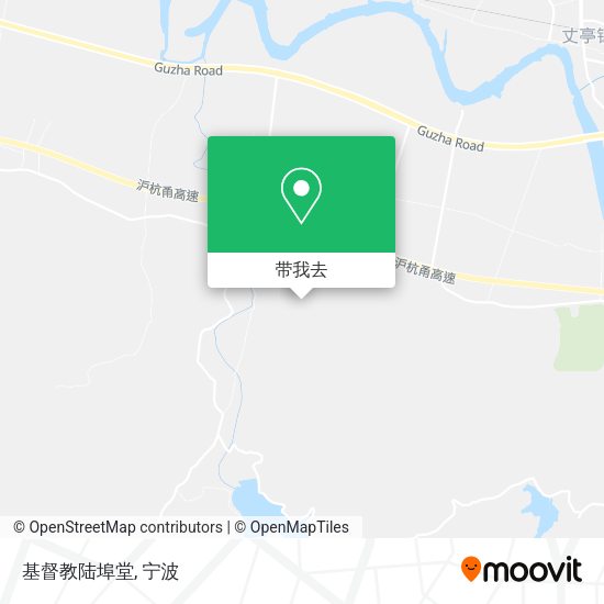 基督教陆埠堂地图