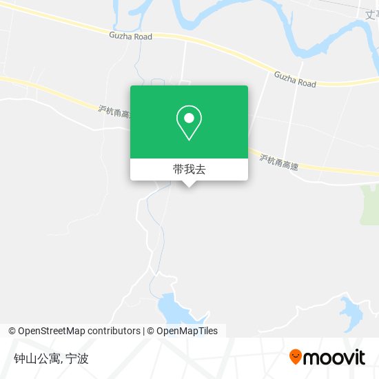 钟山公寓地图